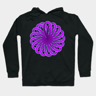 Geometric flower Hoodie